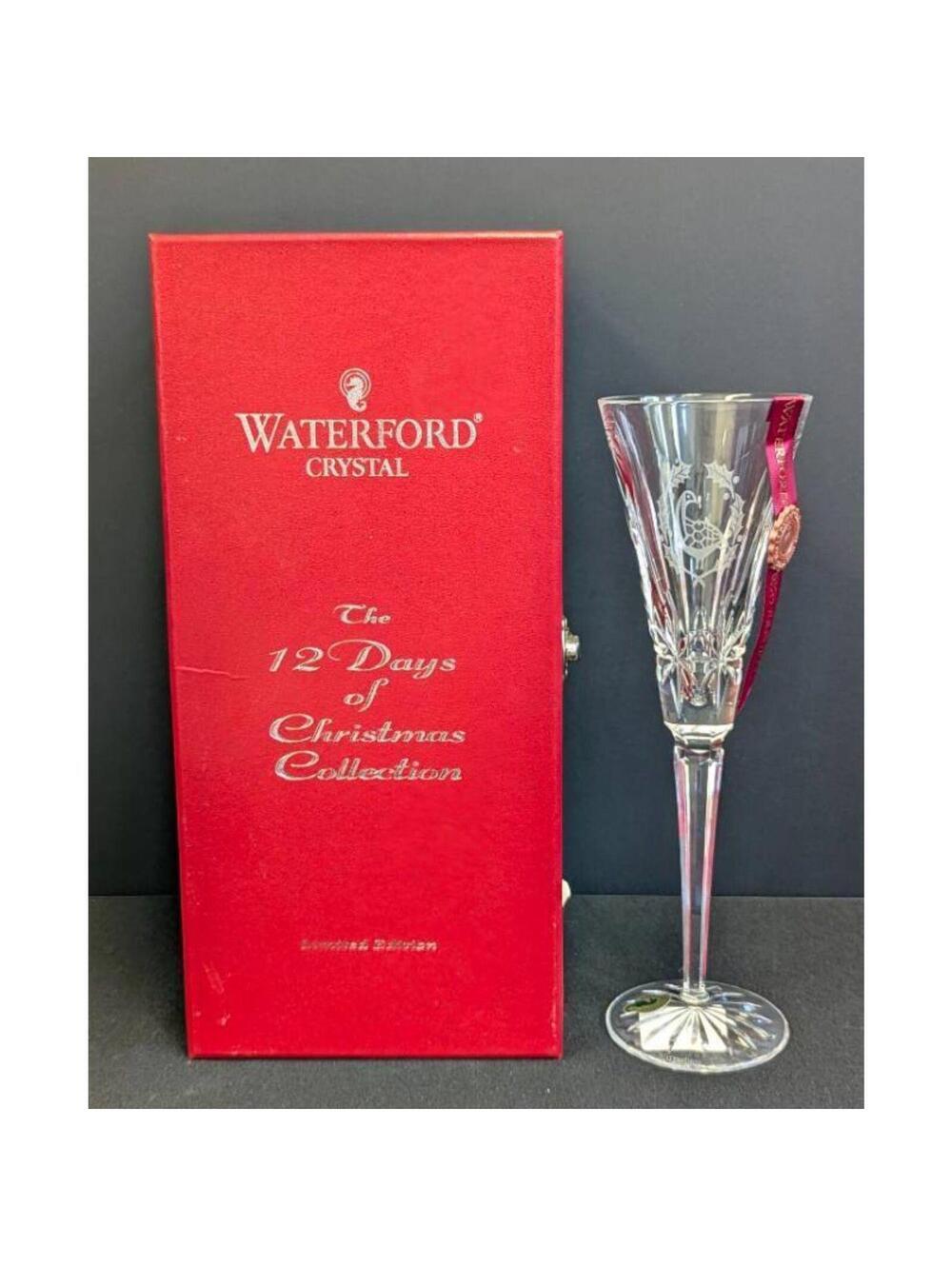 Waterford Crystal 6th Edition 12 Days of Christmas Champagne Six Geese-a-Laying